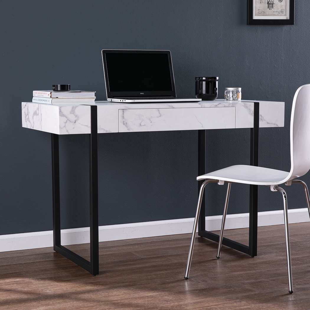 Laramice White Desk - Thumbnail - Image 8