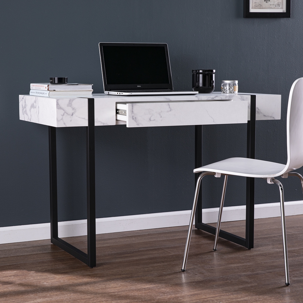 Laramice White Desk - Thumbnail - Image 9