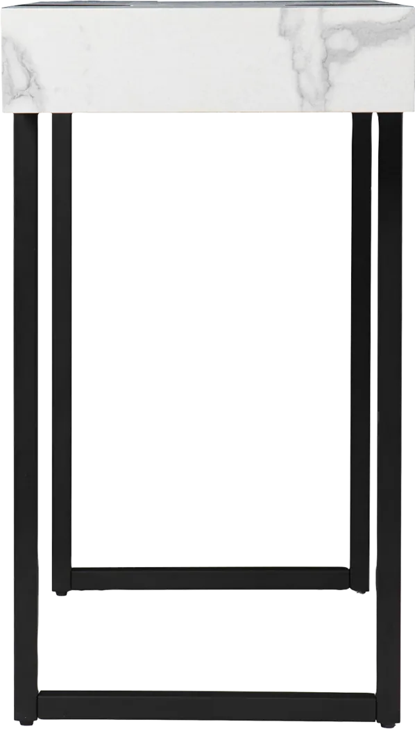 Laramice White Sofa Table - Thumbnail - Image 3