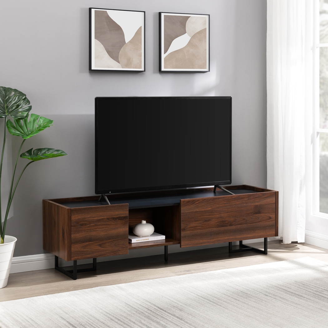 Laramir Walnut 63 in. Console - Thumbnail - Image 3