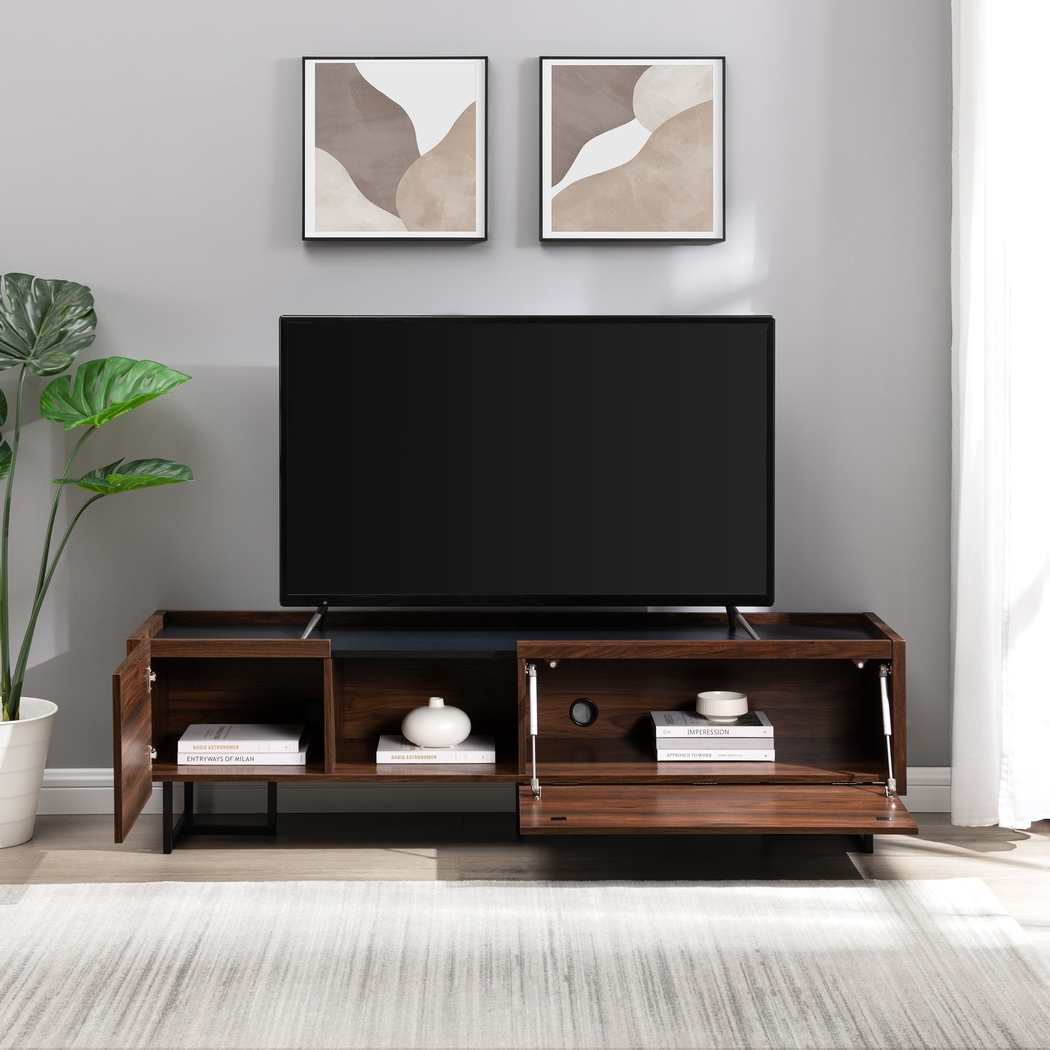 Laramir Walnut 63 in. Console - Thumbnail - Image 4