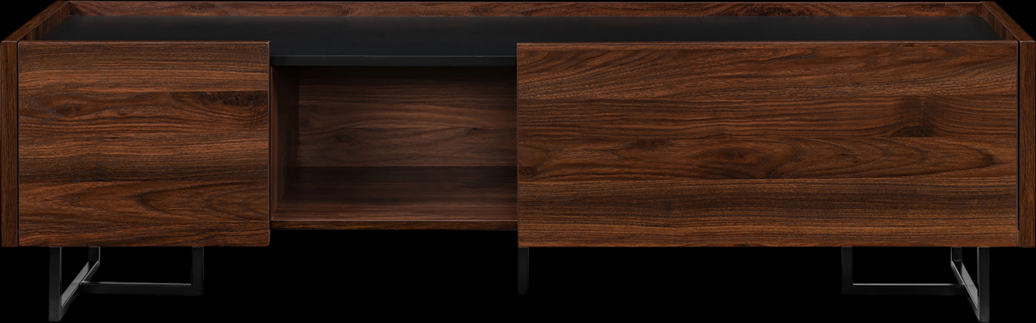 Laramir Walnut 63 in. Console - Thumbnail - Image 1