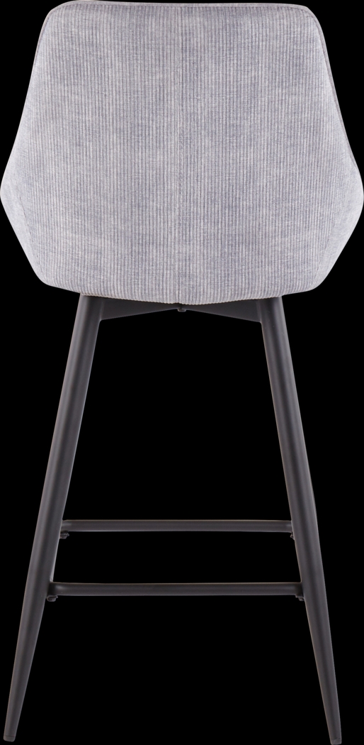 Laramore Light Gray Counter Height Stool, Set of 2 - Thumbnail - Image 5
