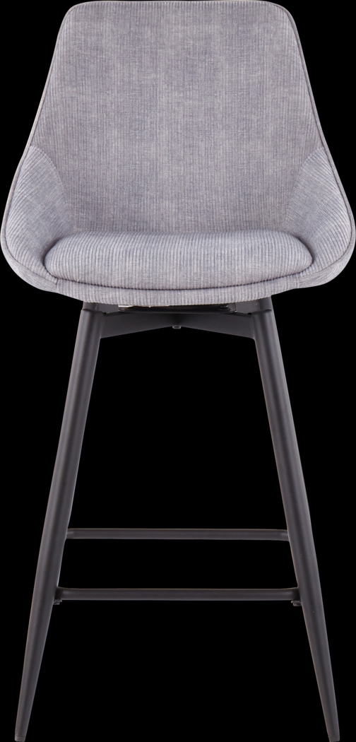 Laramore Light Gray Counter Height Stool, Set of 2 - Thumbnail - Image 6