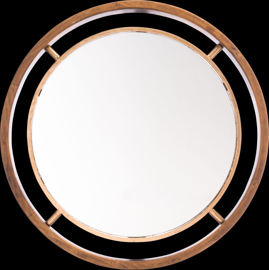 Laraway Brown Mirror - Thumbnail - Image 2