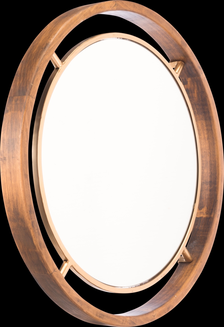 Laraway Brown Mirror - Thumbnail - Image 1