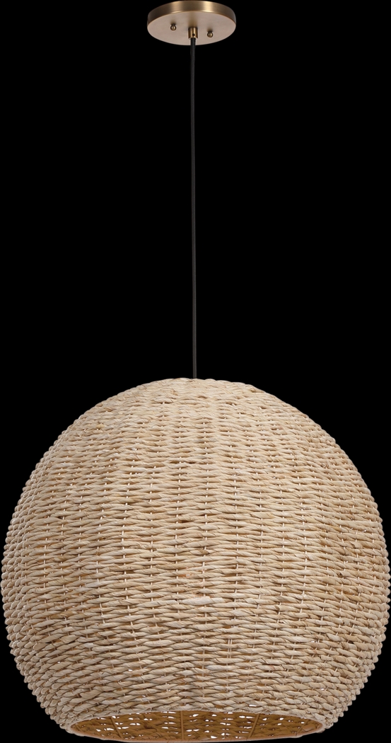 Larch Bay Brass Pendant - Thumbnail - Image 1