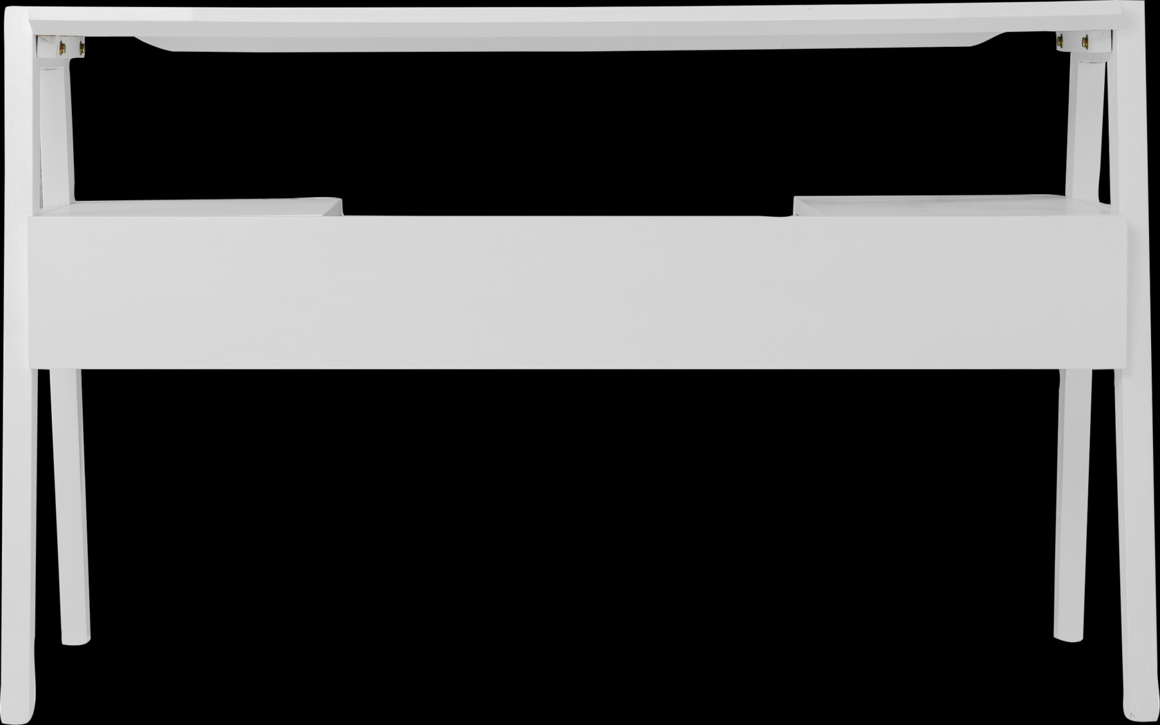 Larchbrook White Desk - Thumbnail - Image 3