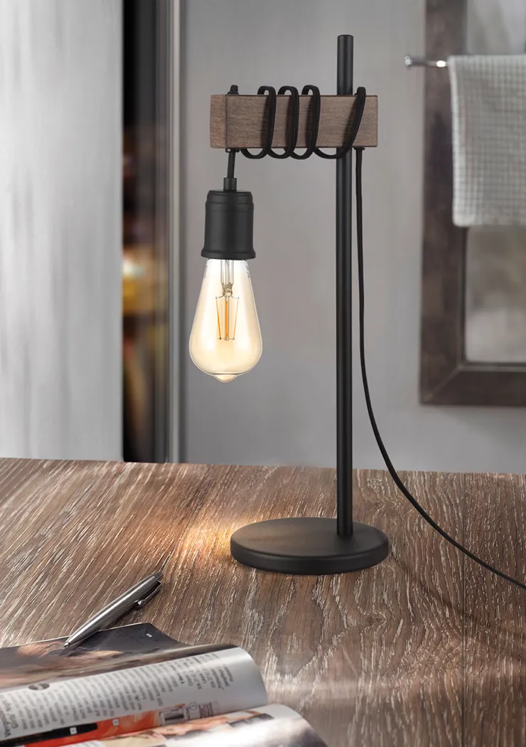 Laredo Bay Black Lamp - Thumbnail - Image 2