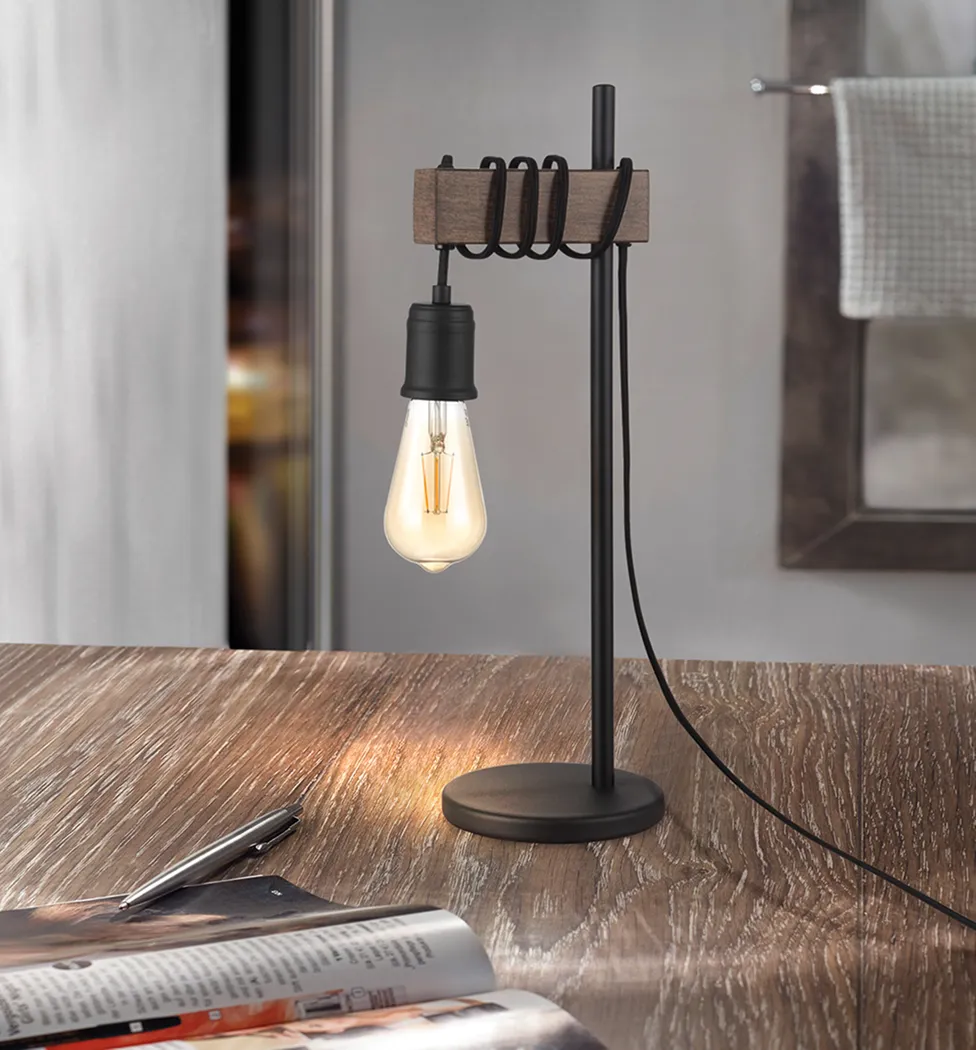 Laredo Bay Black Lamp - Thumbnail - Image 3