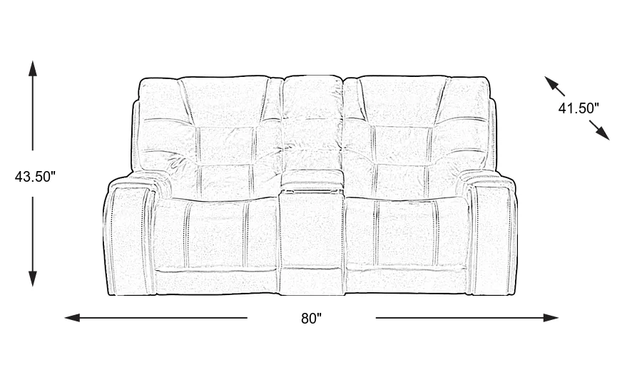 Dimension Image. Please refer to the Dimension Tab on this page for dimension details.