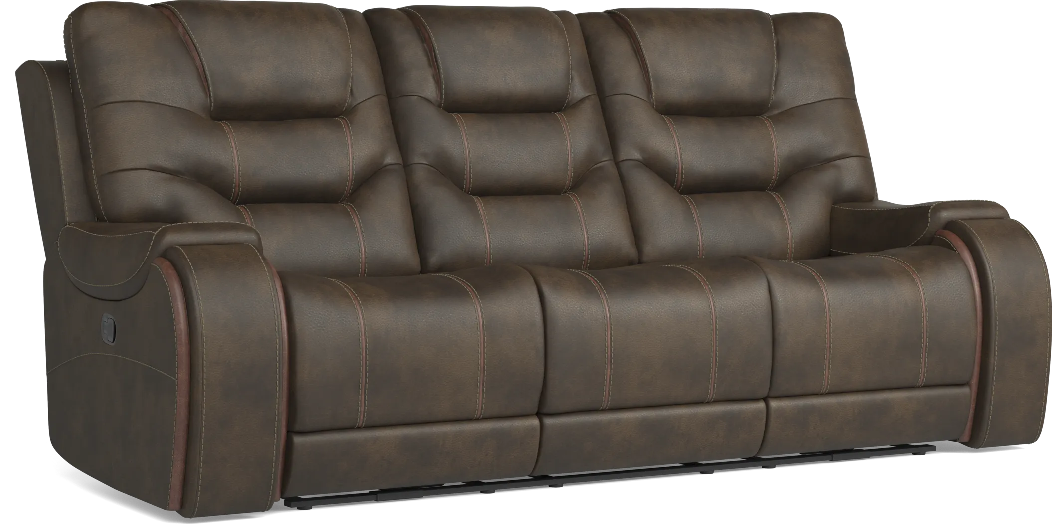 Laredo Springs Brown 8 Pc Dual Power Reclining Living Room - Thumbnail - Image 3