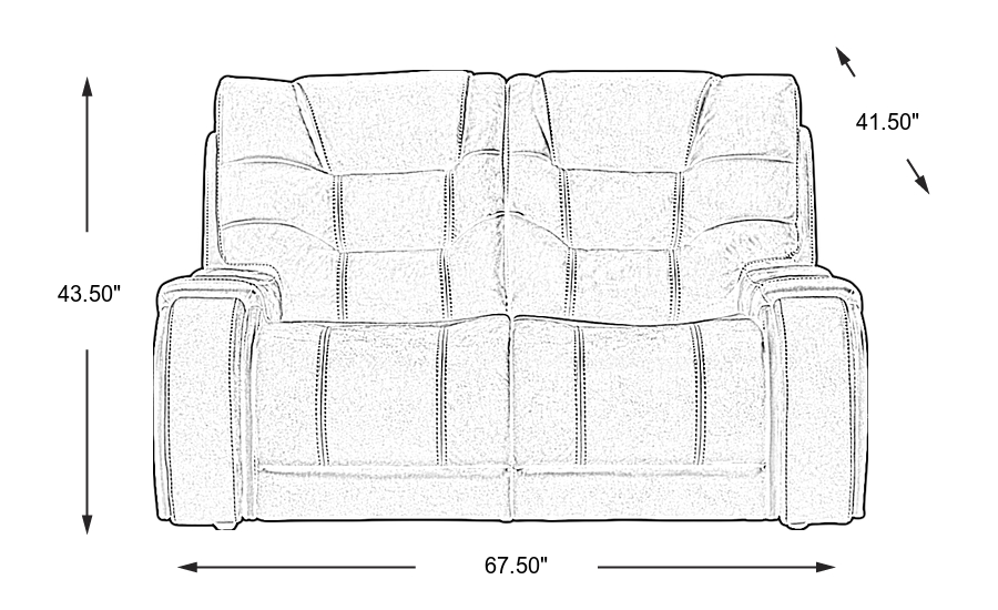 Dimension Image. Please refer to the Dimension Tab on this page for dimension details.