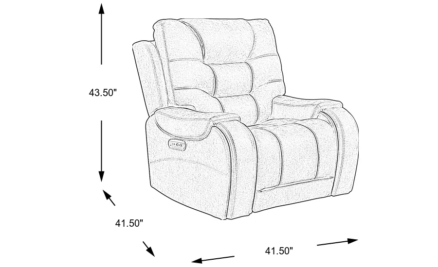 Dimension Image. Please refer to the Dimension Tab on this page for dimension details.