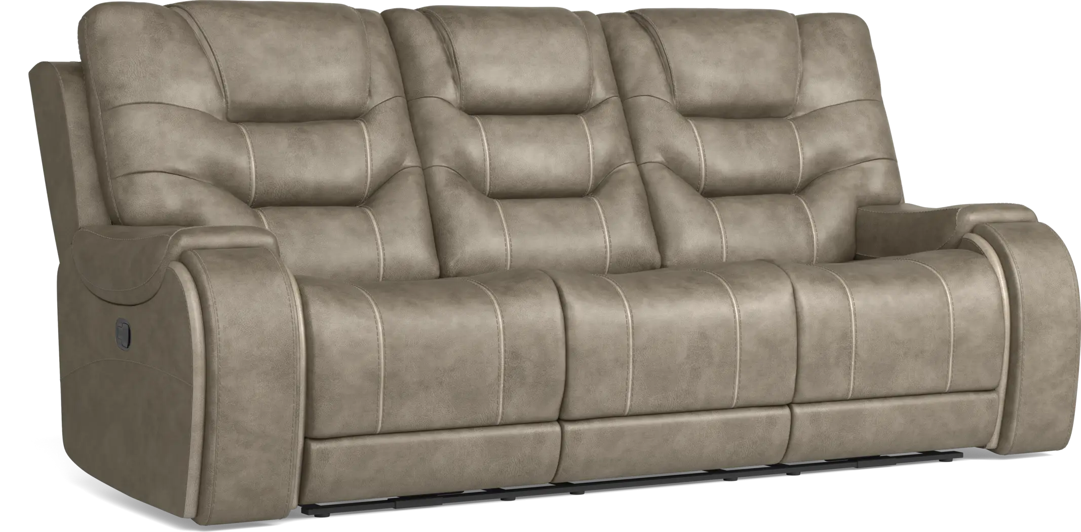 Laredo Springs Gray 8 Pc Living Room with Reclining Sofa - Thumbnail - Image 6