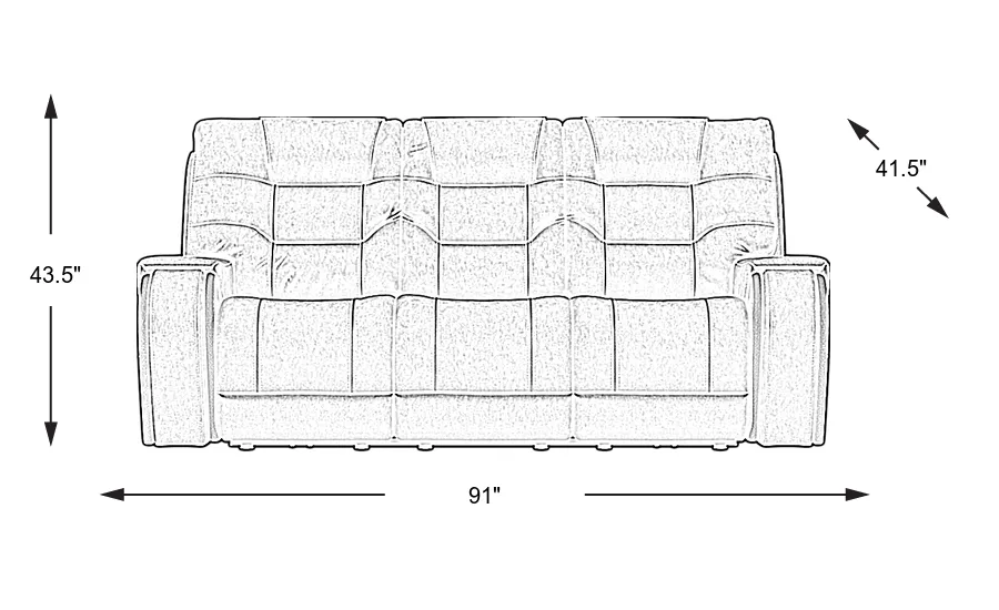 Dimension Image. Please refer to the Dimension Tab on this page for dimension details.