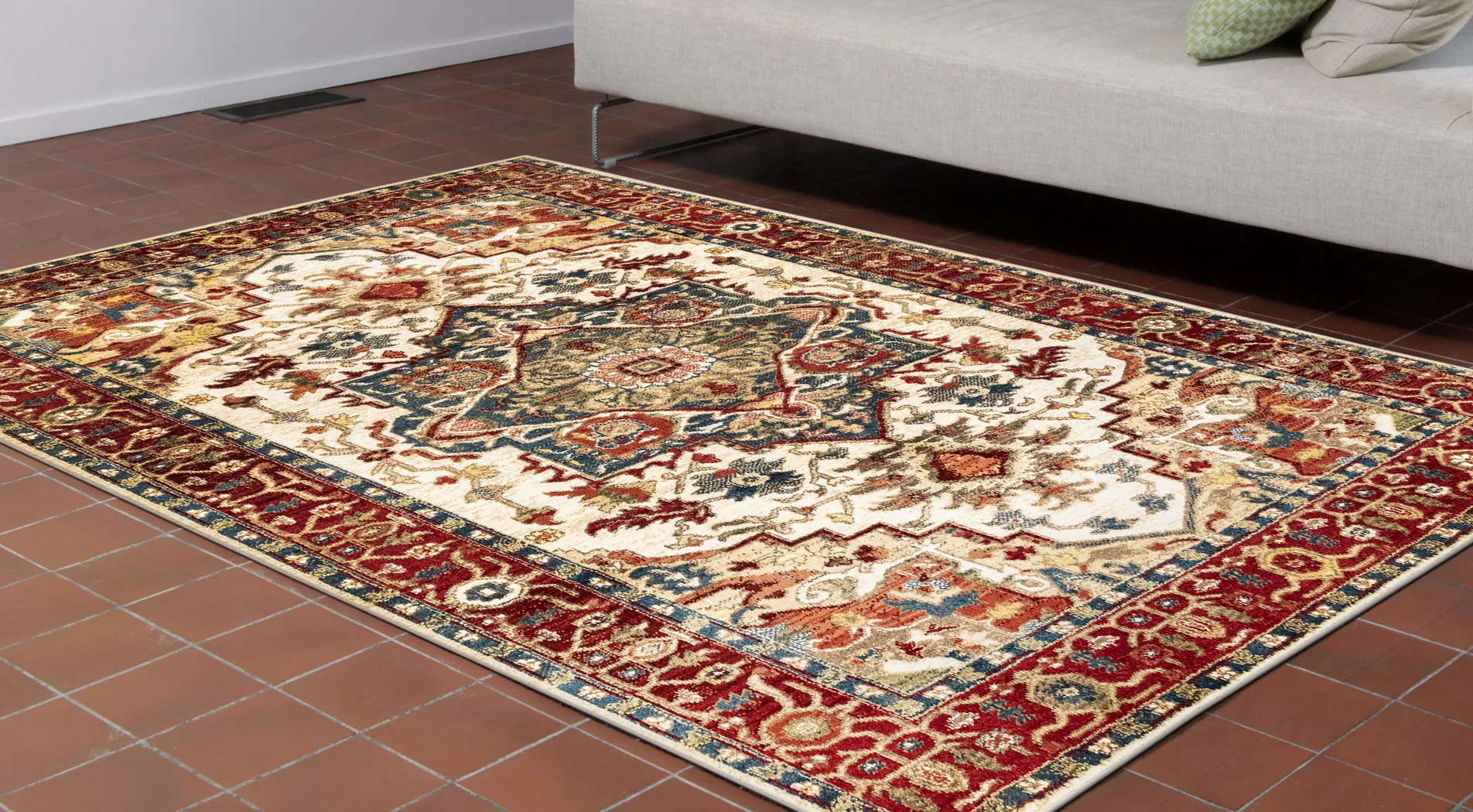 Laresa Ivory 8'10 x 11'9 Rug - Thumbnail - Image 3