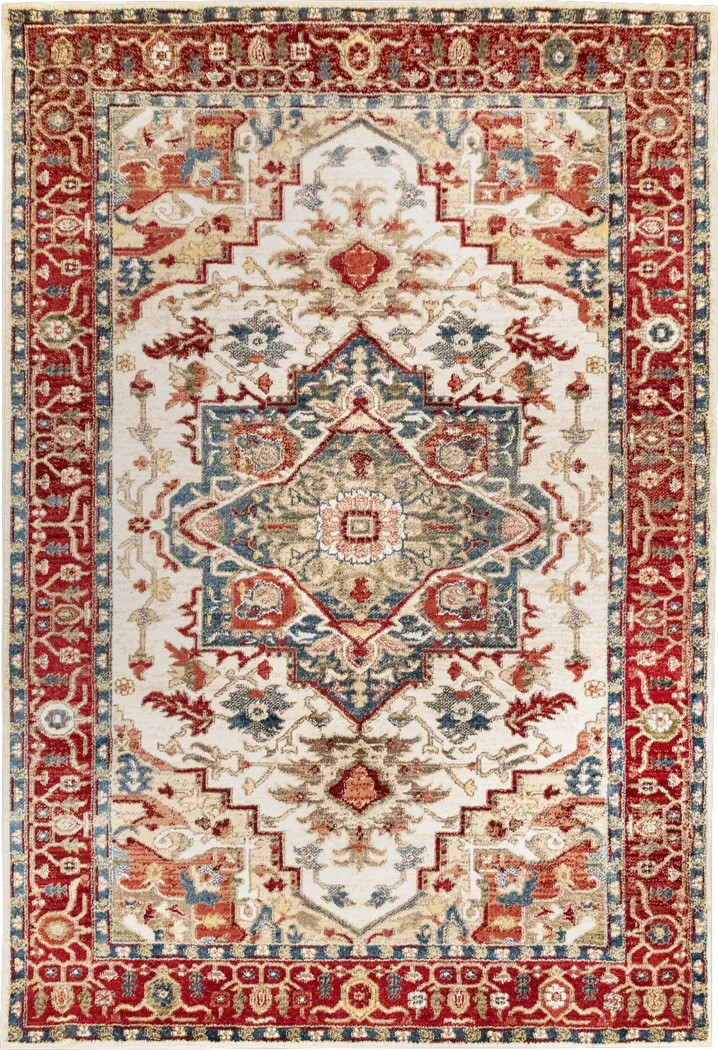 Laresa Ivory 8'10 x 11'9 Rug - Thumbnail - Image 1