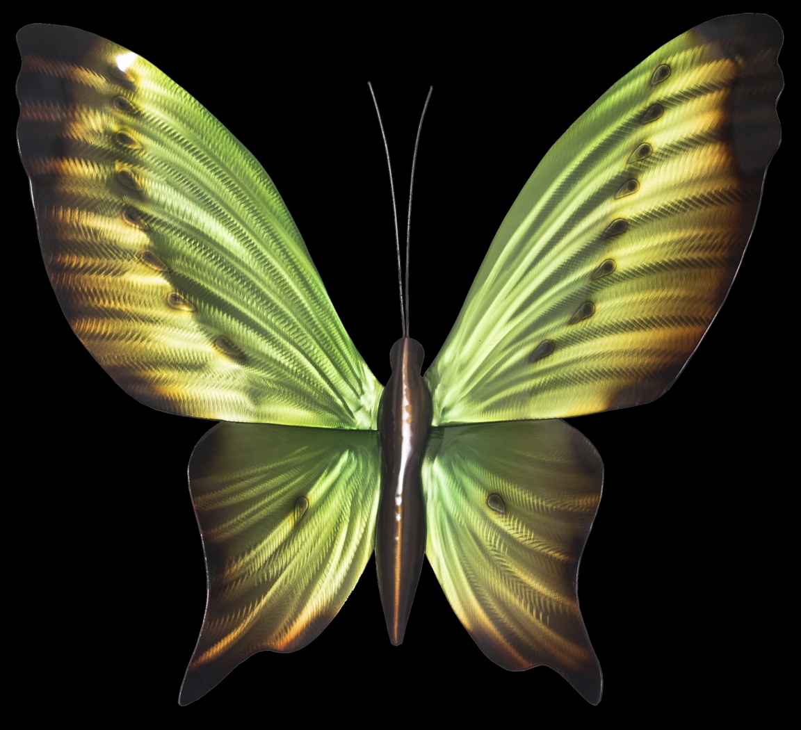 Large Butterfly Green Outdoor Artwork - Thumbnail - Image 1