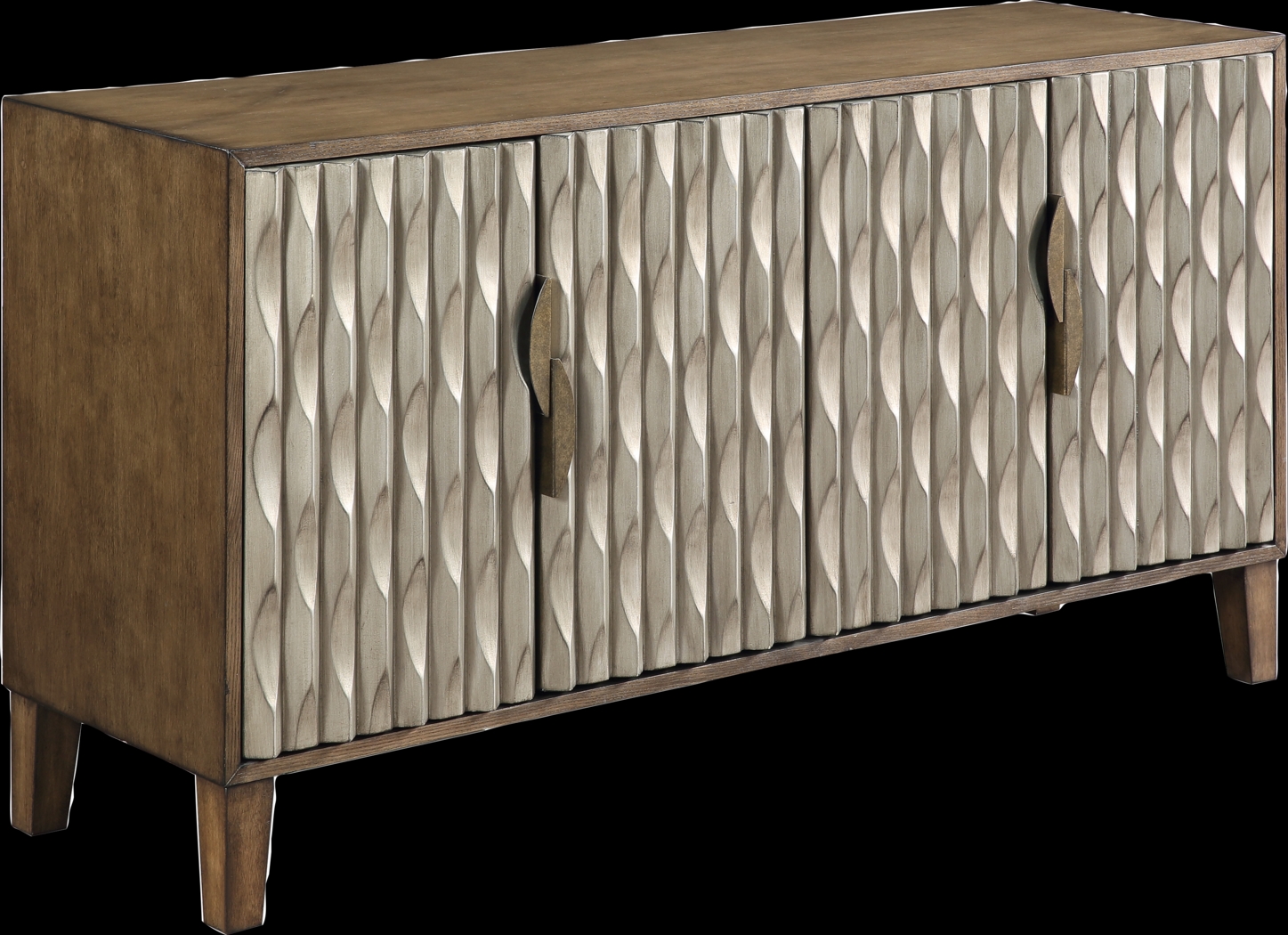 Largin Brown Credenza - Thumbnail - Image 1