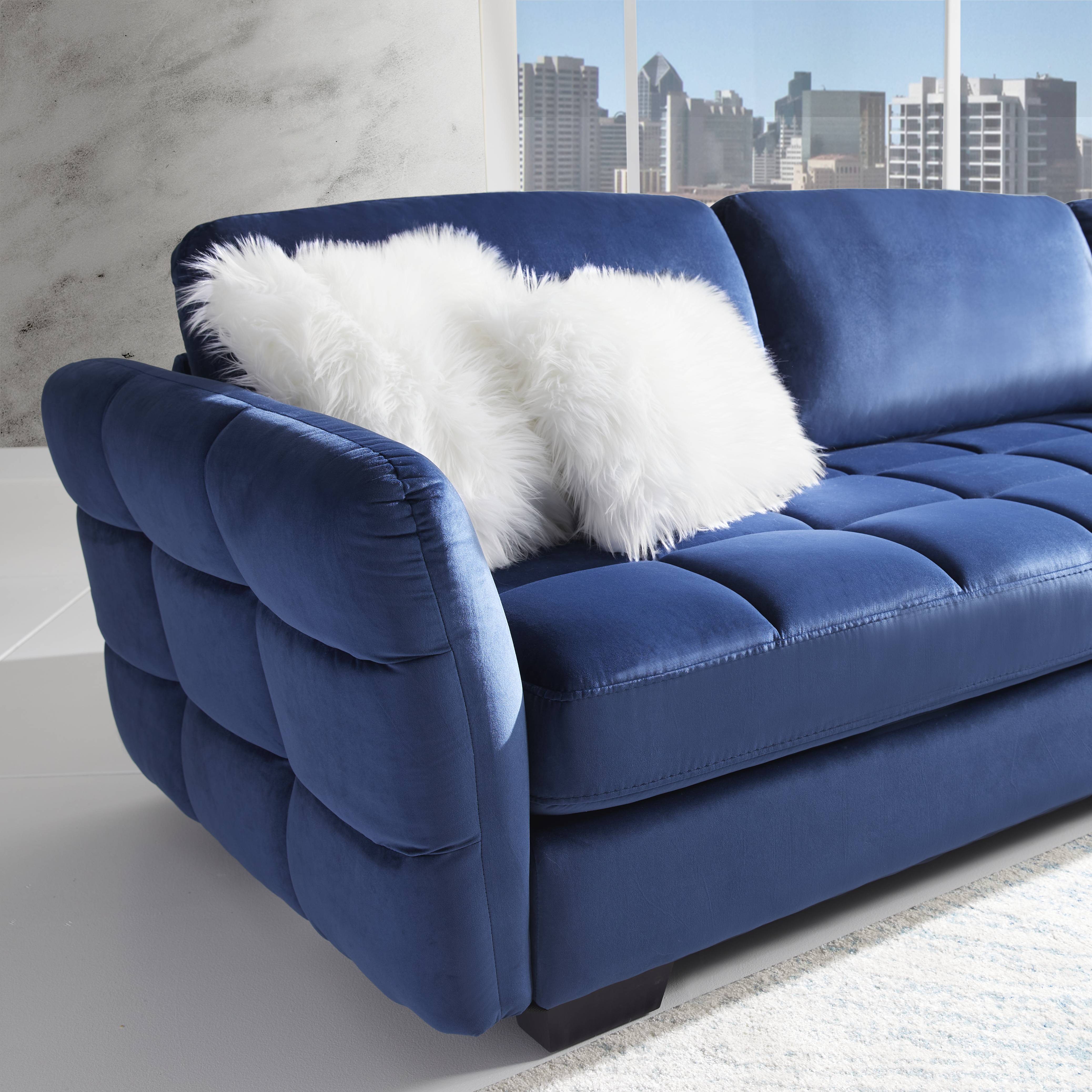 Largo Drive Indigo 2 Pc Sectional - Thumbnail - Image 3