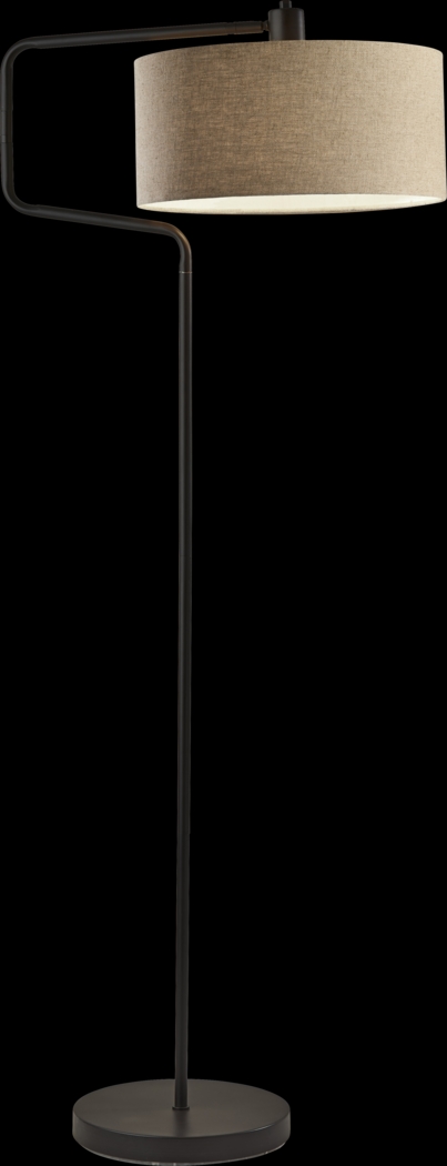 Lariat Circle Bronze Floor Lamp - Thumbnail - Image 1