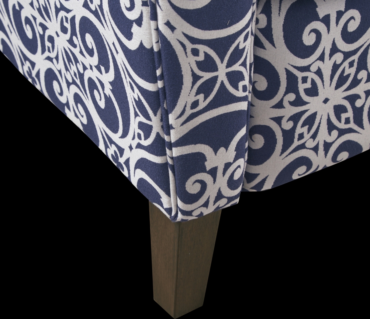 Larical Blue Recliner - Thumbnail - Image 5