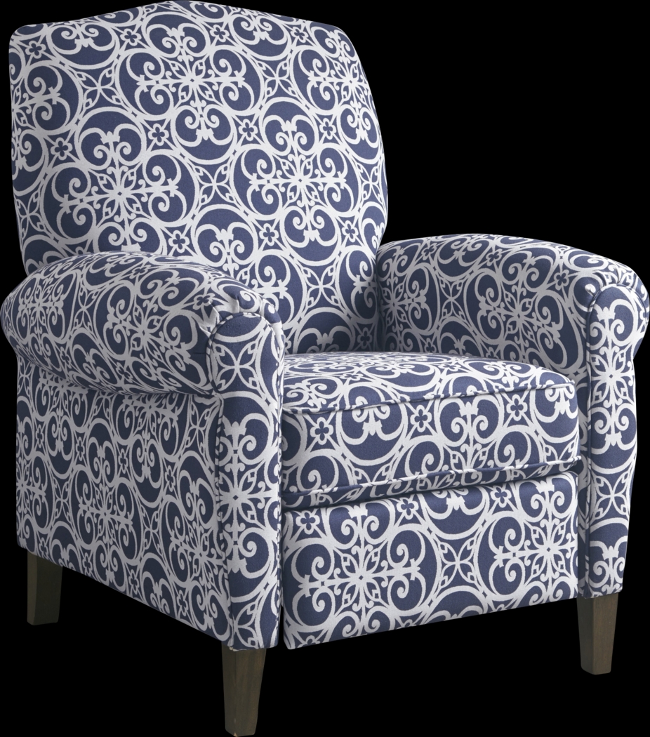 Larical Blue Recliner - Thumbnail - Image 1
