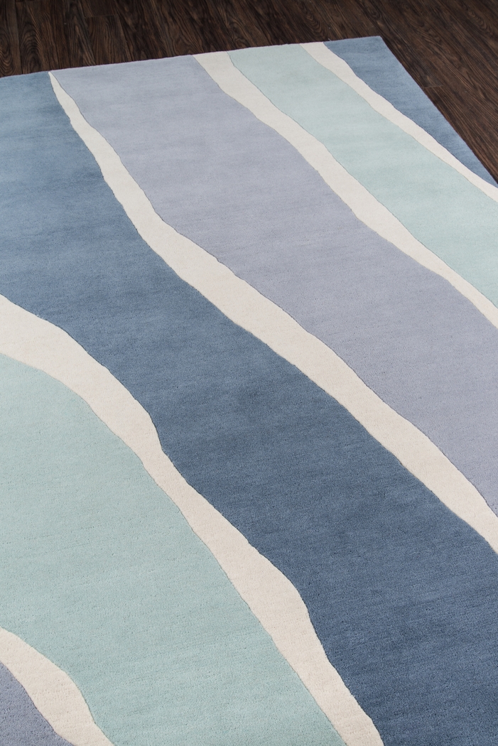 Larimore Blue 3'6 x 5'6 Rug - Thumbnail - Image 2