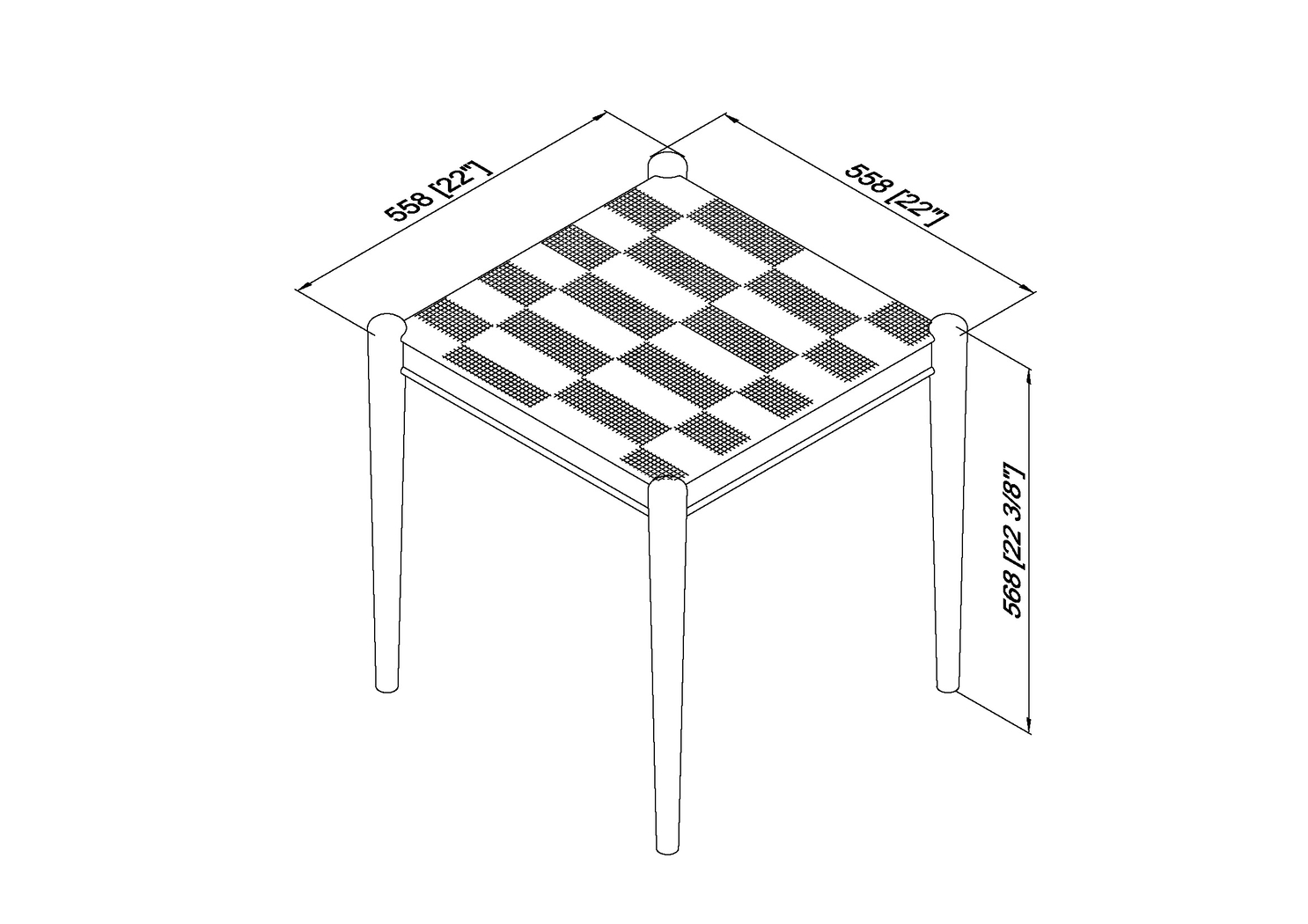 Larini I Brown End Table - Thumbnail - Image 2