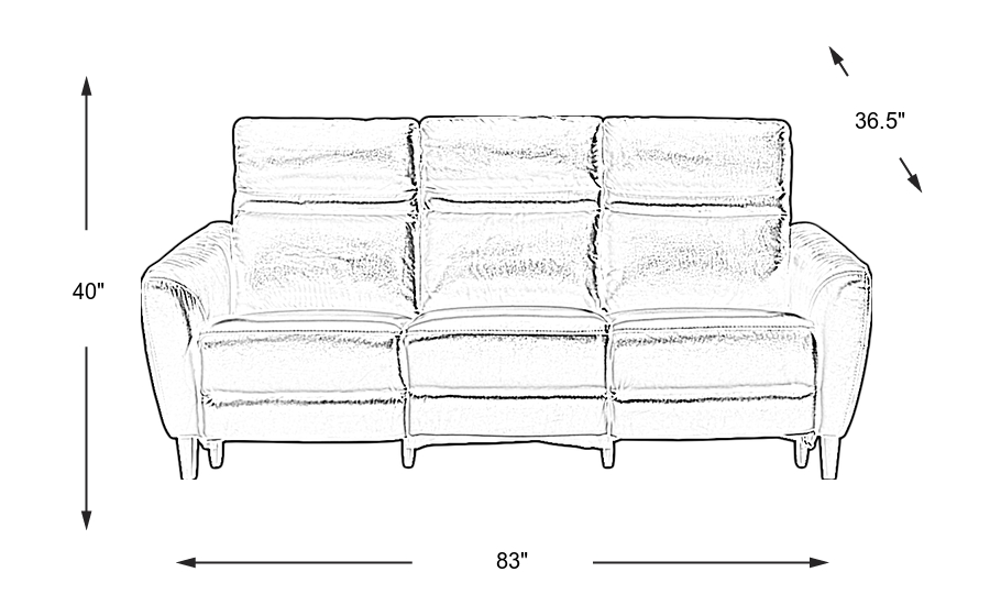 Dimension Image. Please refer to the Dimension Tab on this page for dimension details.