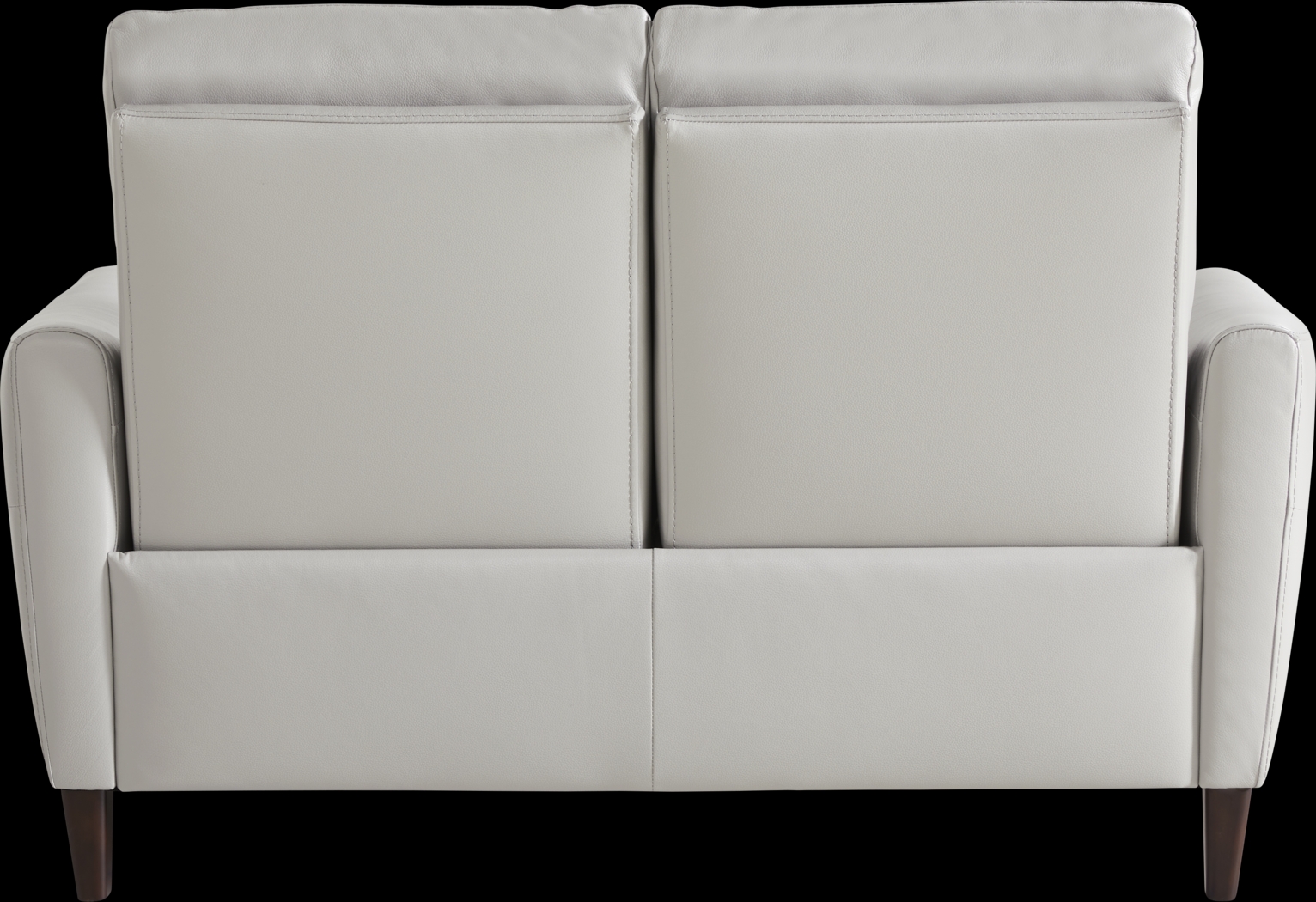 Larino Light Gray Leather 7 Pc Living Room with Dual Power Reclining Sofa - Thumbnail - Image 10