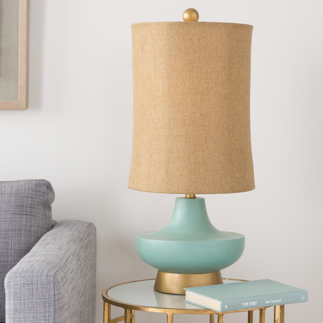 Lark Bend Aqua Lamp - Thumbnail - Image 7