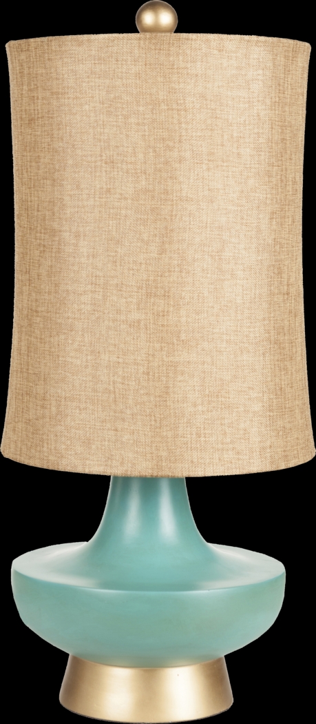Lark Bend Aqua Lamp - Thumbnail - Image 1