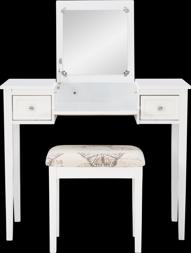 Larkbunting White Vanity Set - Thumbnail - Image 10