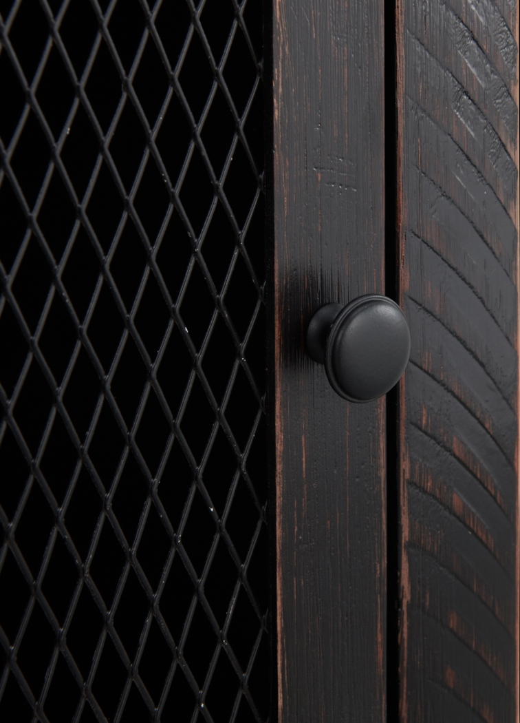 Larkhall Black Chairside Table - Thumbnail - Image 5