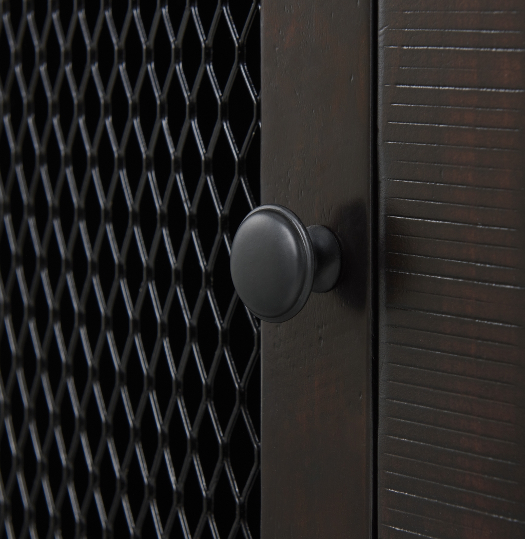 Larkhall Brown Chairside Table - Thumbnail - Image 6