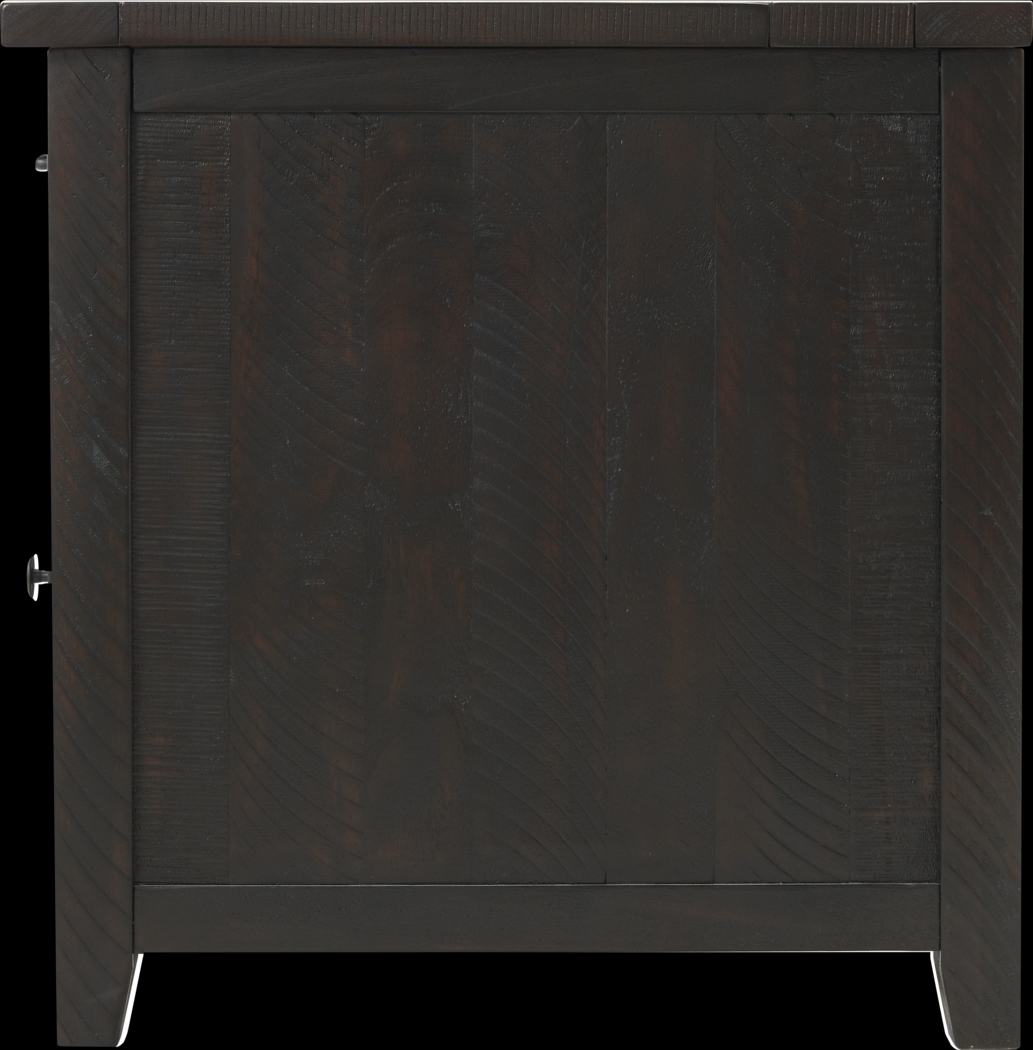 Larkhall Brown Chairside Table - Thumbnail - Image 7