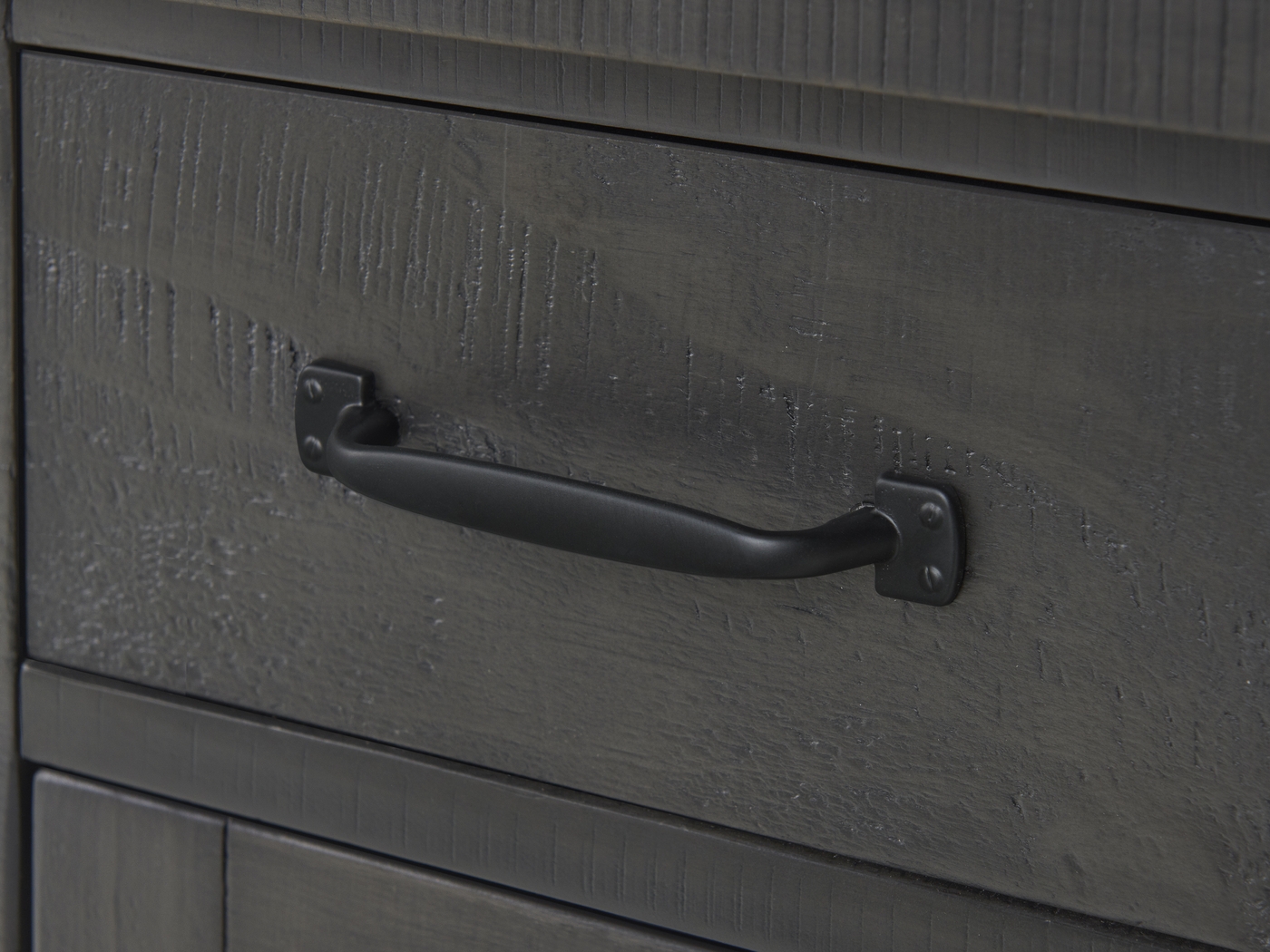 Larkhall Gray Chairside Table - Thumbnail - Image 4