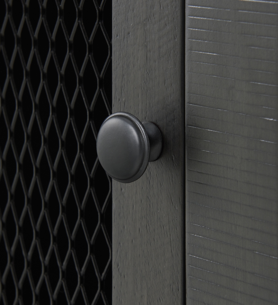 Larkhall Gray Chairside Table - Thumbnail - Image 5