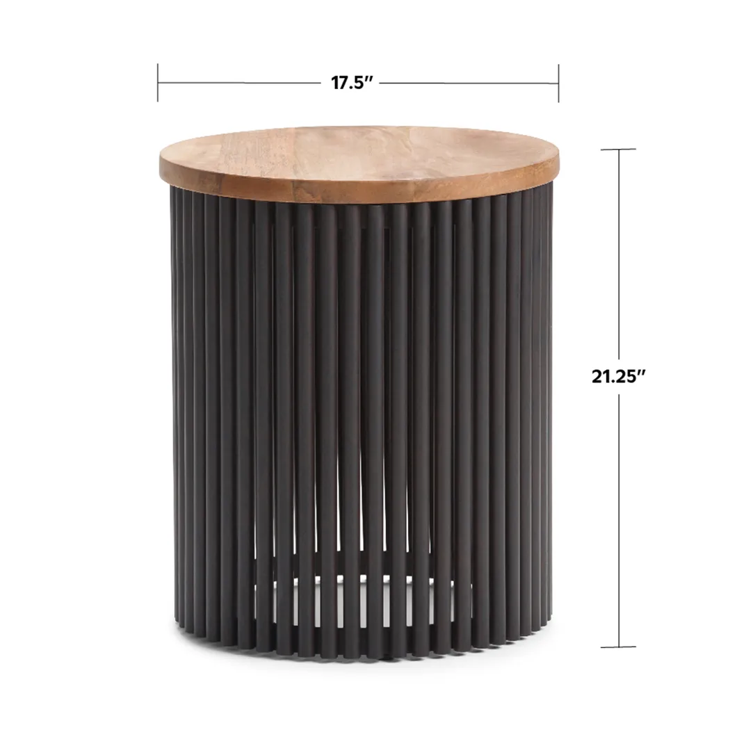 Larsen Brown Accent Table - Thumbnail - Image 10