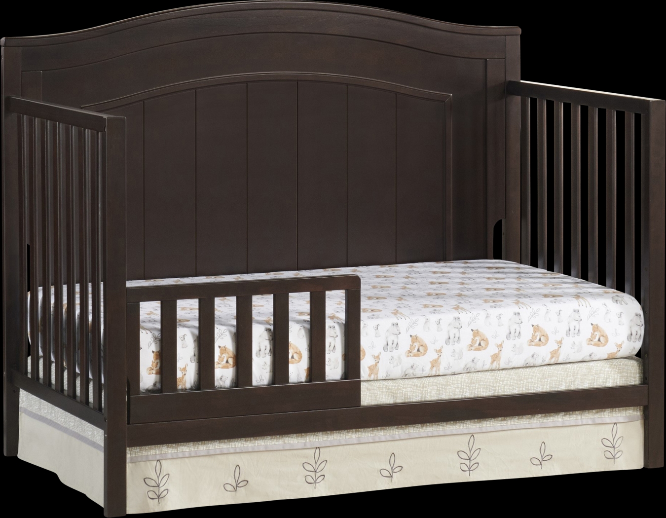 Larton Espresso Convertible Crib - Thumbnail - Image 3
