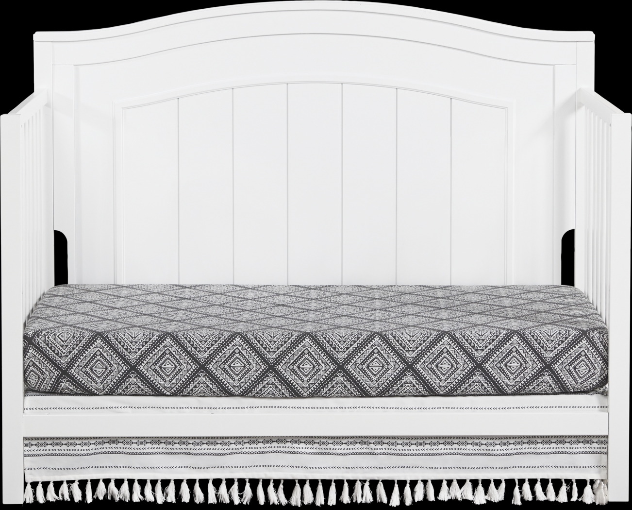 Larton White Convertible Crib - Thumbnail - Image 4