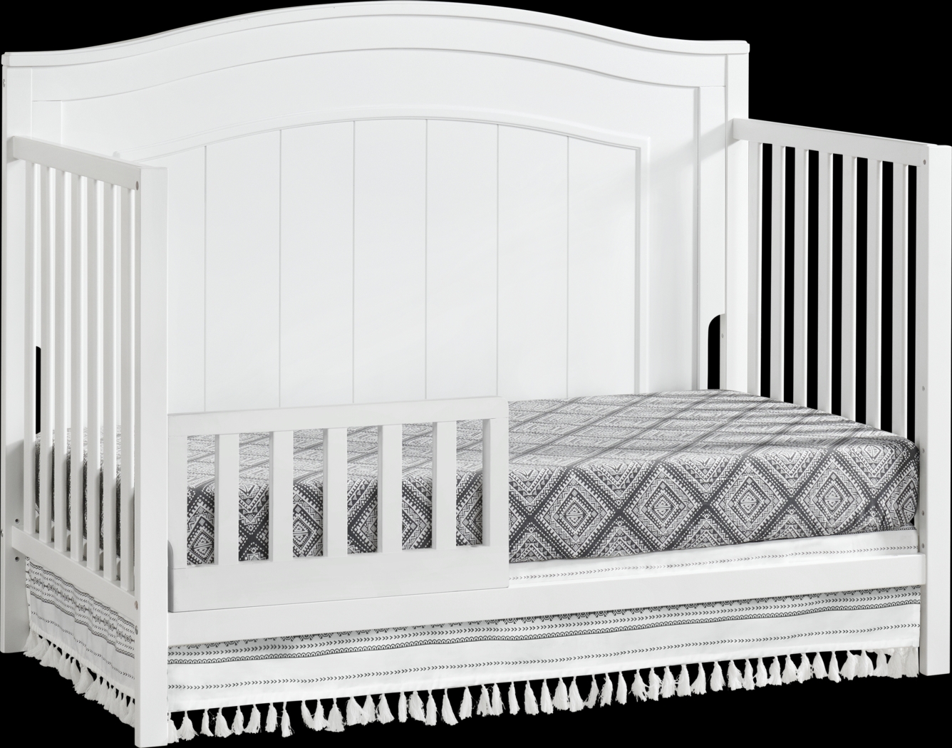 Larton White Toddler Rail - Thumbnail - Image 1