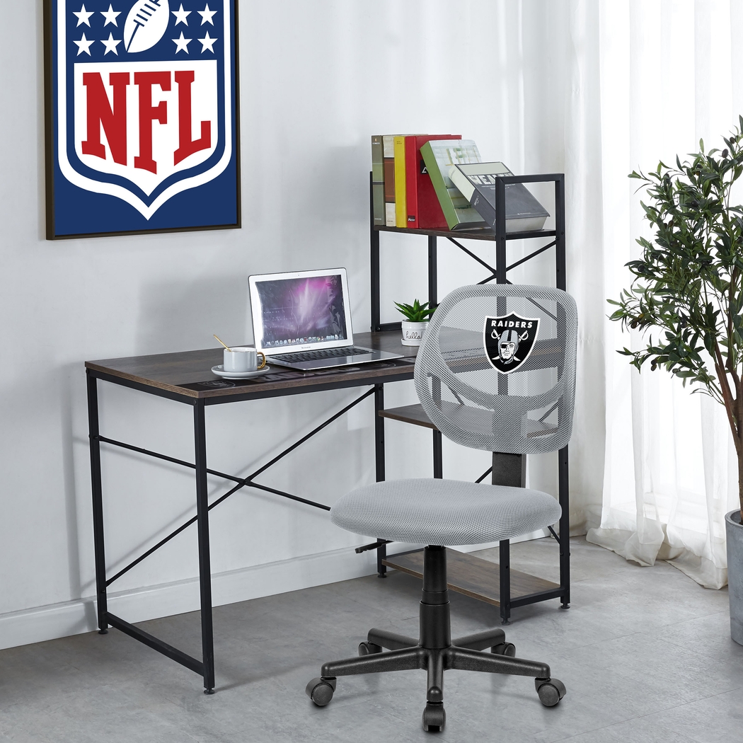 Las Vegas Raiders Desk and Chair Set - Thumbnail - Image 2