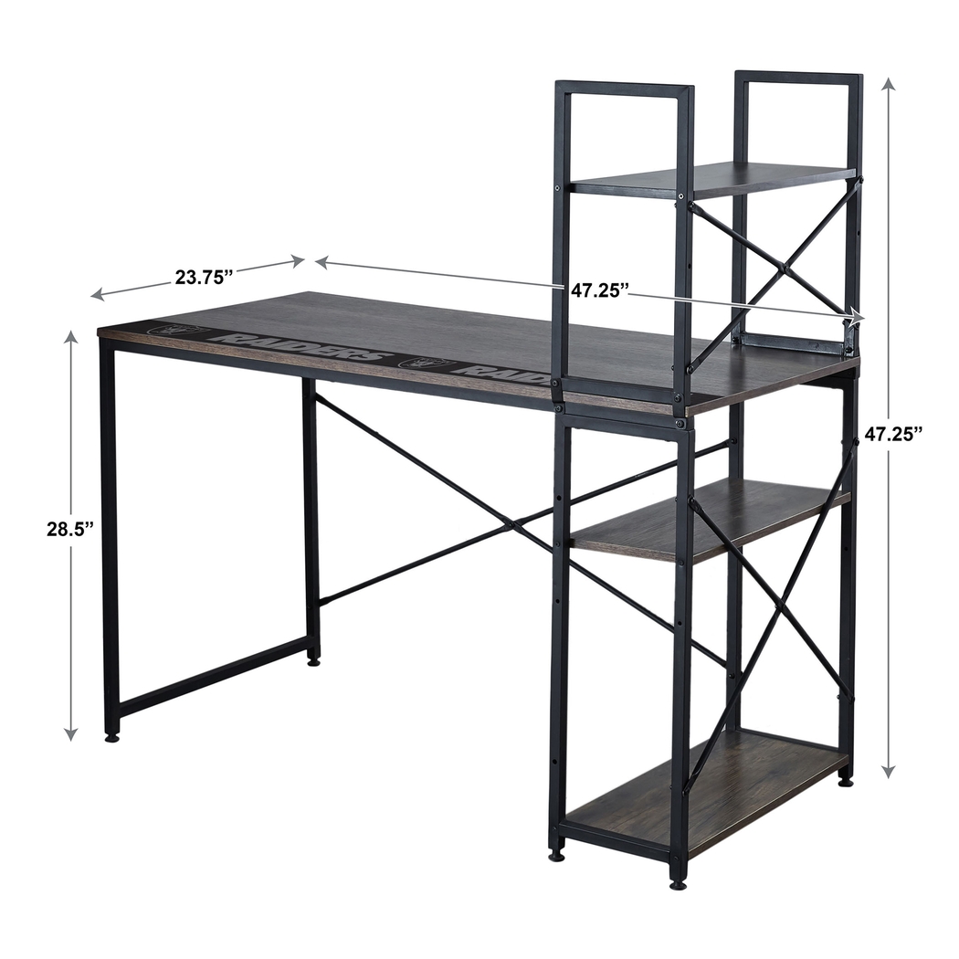 Las Vegas Raiders Desk and Chair Set - Thumbnail - Image 4