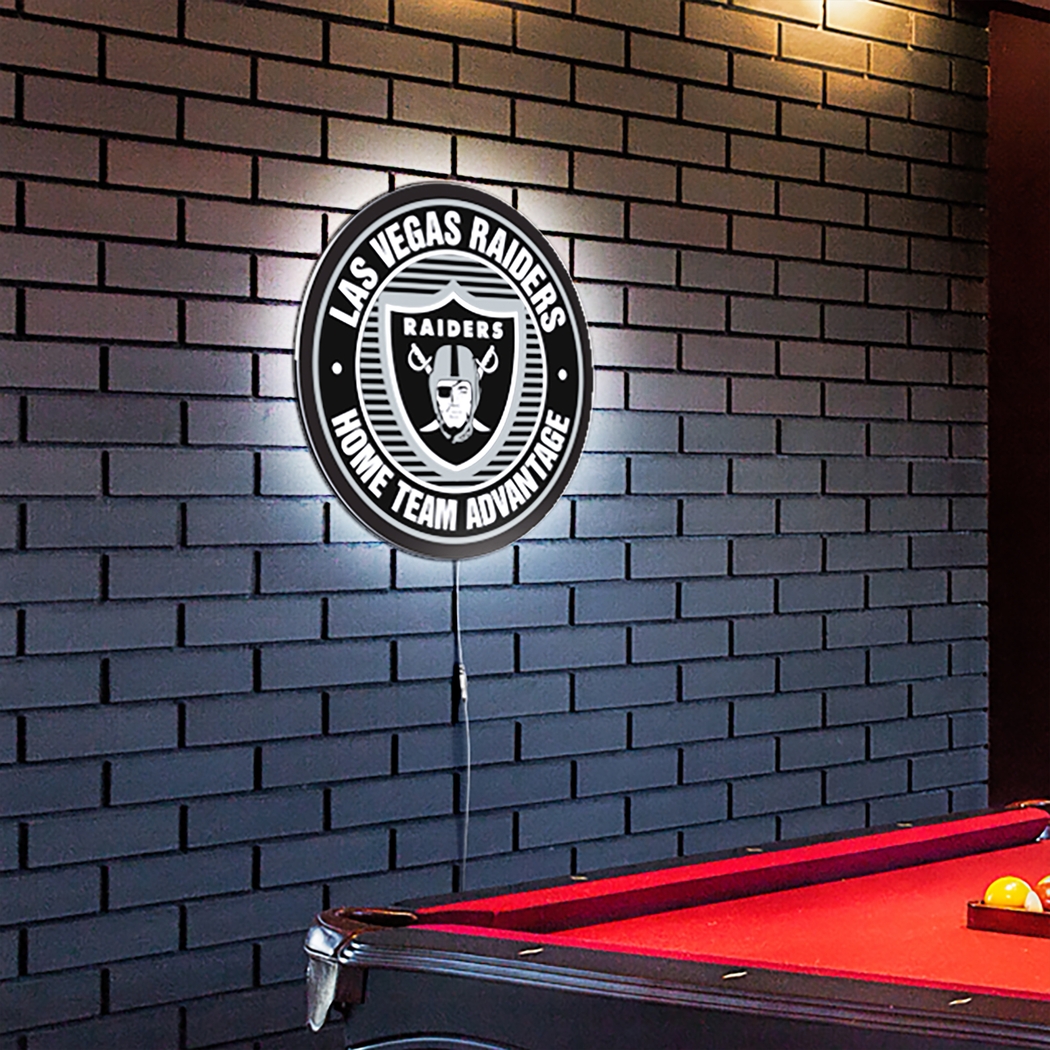 Las Vegas Raiders LED Wall Decor - Thumbnail - Image 6