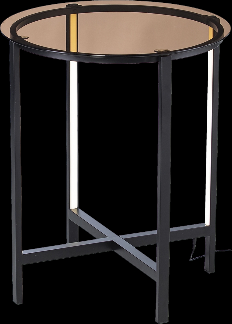 Lasalla Black End Table - Thumbnail - Image 1