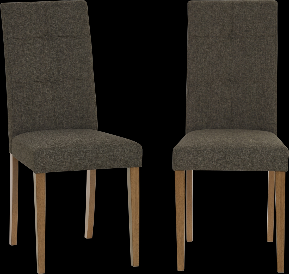Lasena Gray Dining Chair, Set of 2 - Thumbnail - Image 1