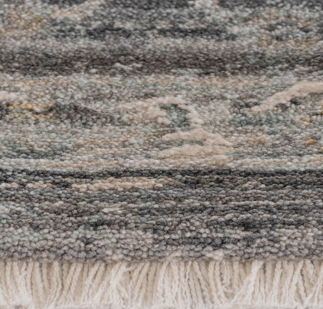 Lashrane Blue 2'7 x 10' Rug - Thumbnail - Image 3